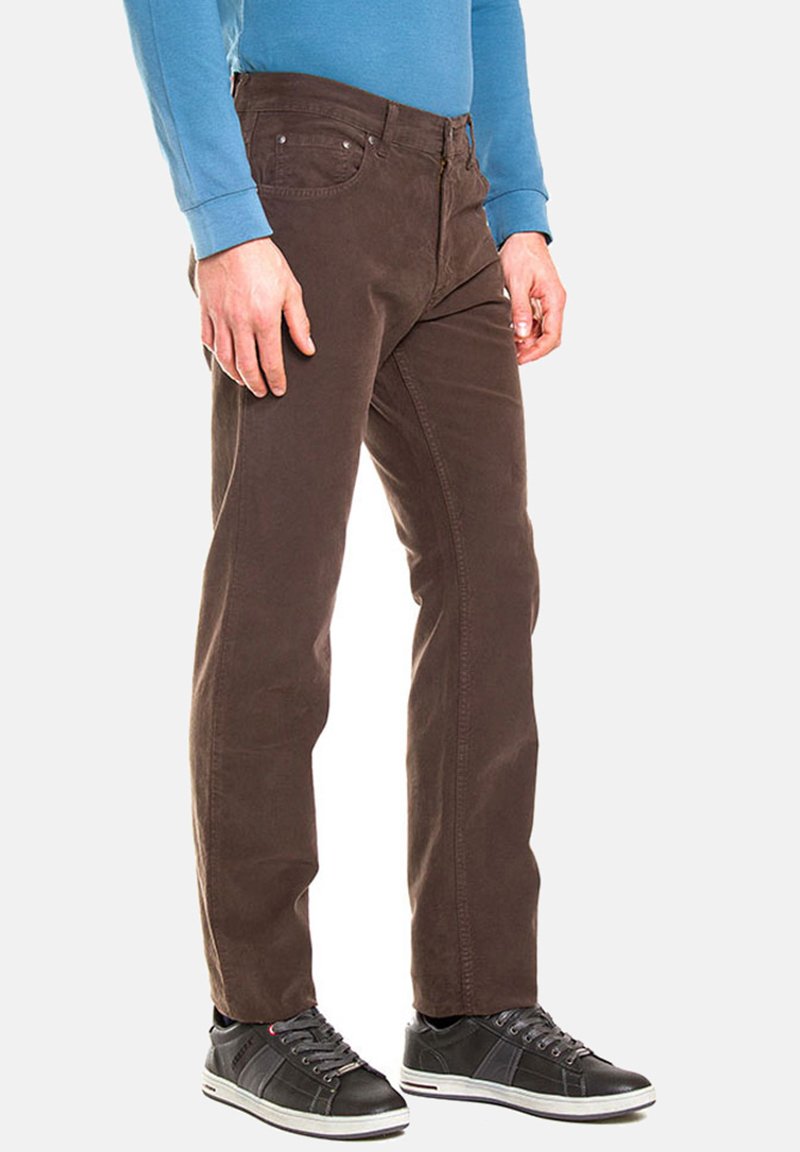 Carrera Jeans UNITA FUSTAGNO - Jeans a sigaretta - marrone - Zalando.it