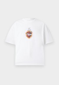 HEARTFELT CREW - T-Shirt print - ashen white