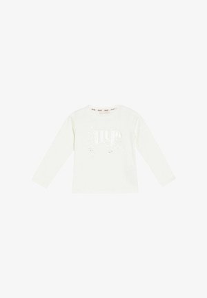 Top s dlouhým rukávem - white gold