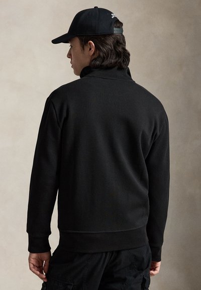 Polo Ralph Lauren DOUBLE KNIT TRACK JACKET - Felpa con zip - black