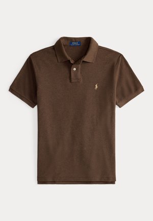 THE ICONIC MESH POLO SHIRT - Polo marškinėliai - nutmeg brown