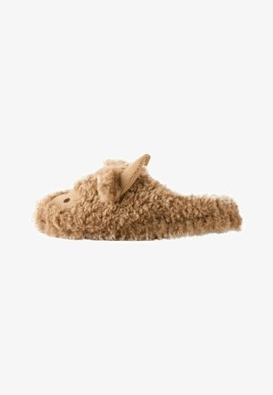 Next, HAMISH BORG MULE SLIPPERS - Slippers - brown