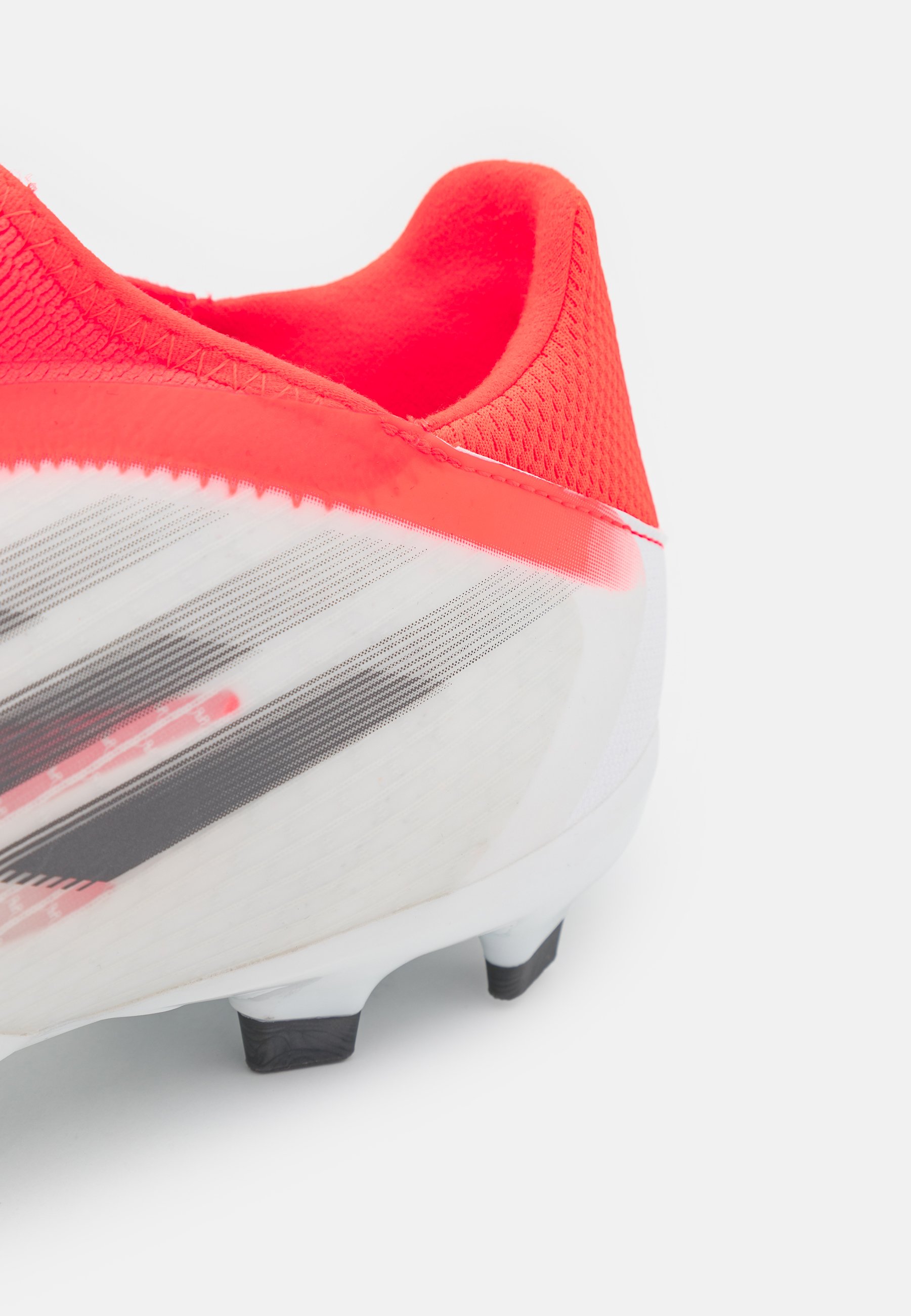 adidas Performance X SPEEDFLOW.3 FG - Voetbalschoenen met kunststof noppen  - footwear white/iron metallic/solar red/wit - Zalando.nl