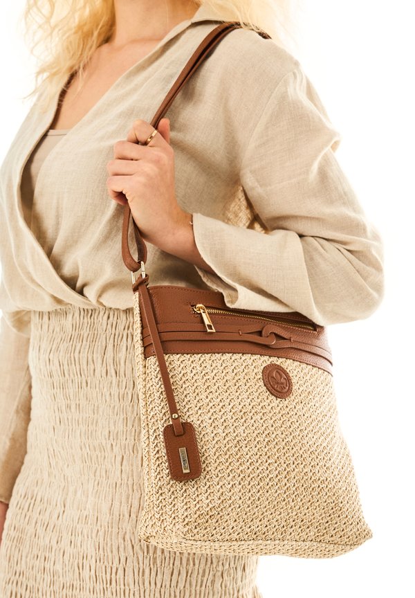 Handtasche - beige