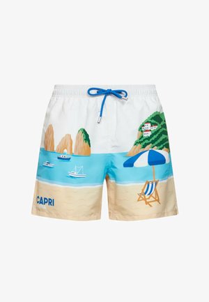 MC2 Saint Barth, Shorts da mare - white blue