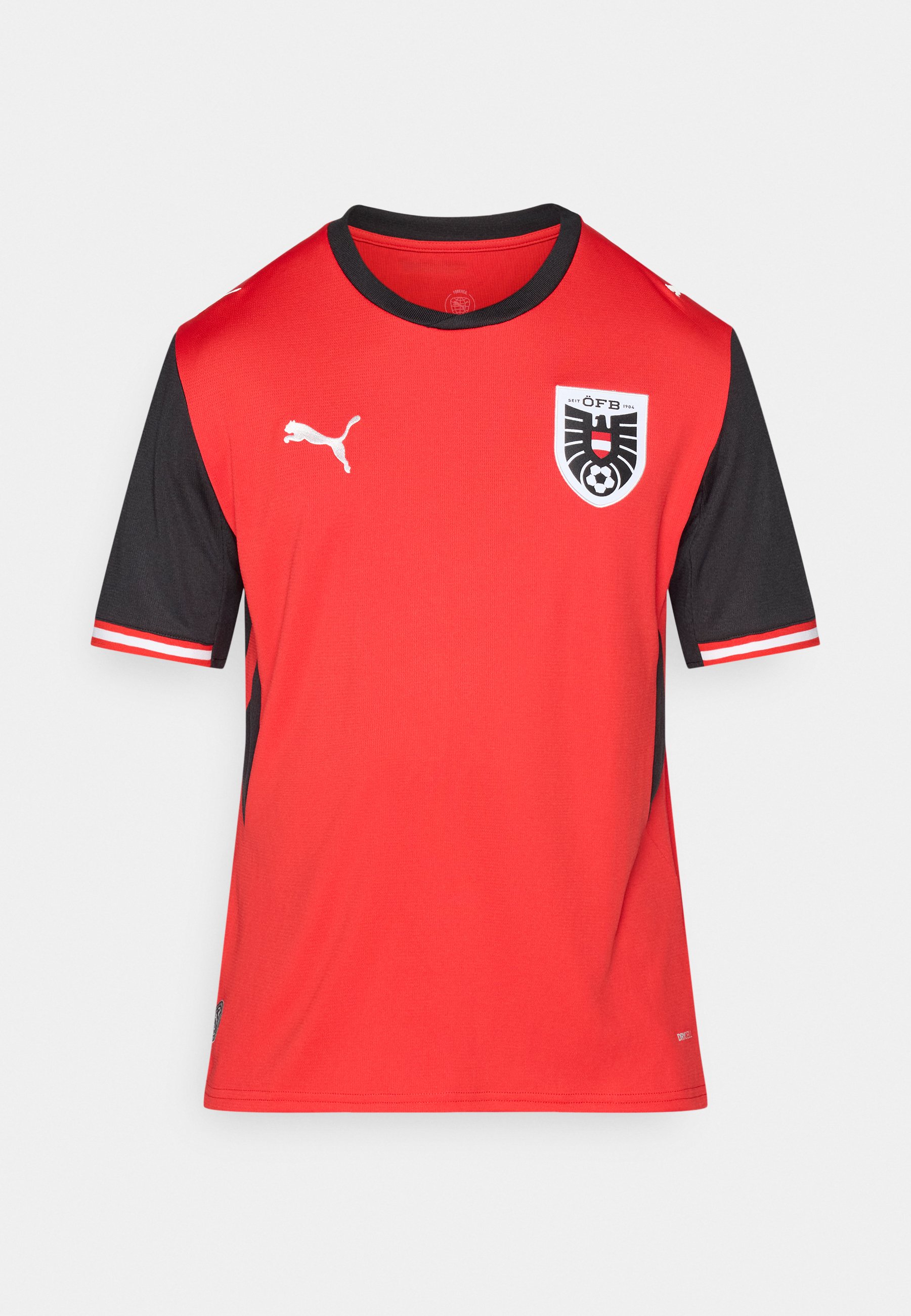 Puma AUSTRIA ÖFB HOME JERSEY REPLICA - Sportovní tričko - red/black