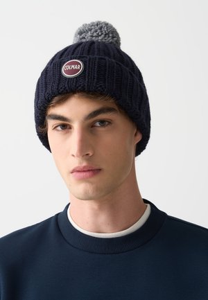 Colmar Originals UNISEX WITH POM-POM - Pletena kapa - dark blue