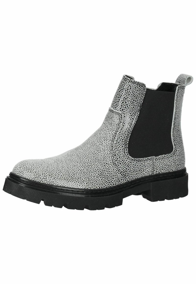 Bullboxer Stiefelette black whibk/schwarz Zalando