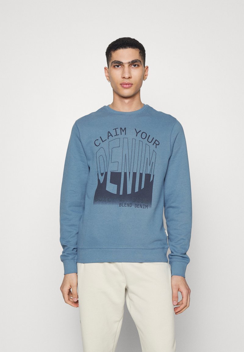 Blend Sweatshirt - copen blue/blå - Zalando.no