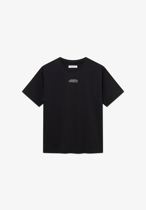 WOOD WOOD, WWOLIVER TEE 25490 - Μπλουζάκι με στάμπα - black