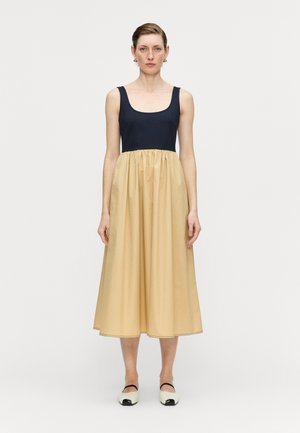 SELENA DRESS - Vestido ligero - khaki/midnight
