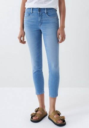 Vaqueros pitillo - blue denim