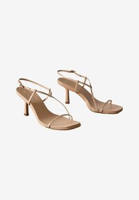 REGULAR FIT - SIGNATURE STRAPPY  - Sandalai - camel