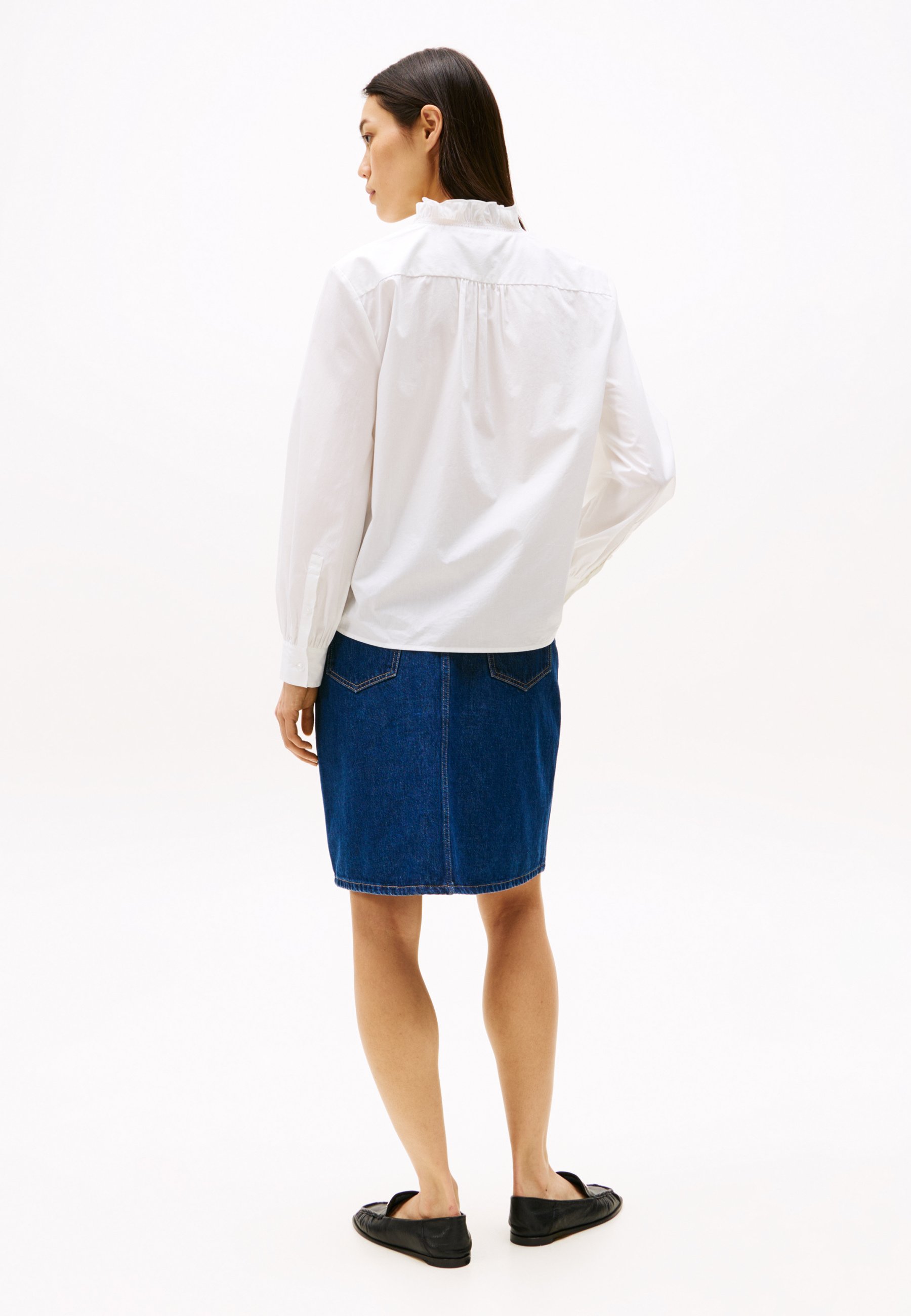 Tommy Hilfiger WRAP BLOUSE - Blouse - ivory petal/off-white