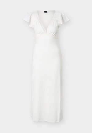 Gina Tricot, DETAIL MIDI DRESS - Jersey dress - offwhite