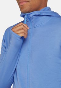 icebreaker MERINO 360  REAL FLEECE ELEMENTAL ZIP HOODIE - Sweater met rits - baja