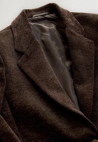 REGULAR FIT SINGLE BREASTED  - Sacou - chocolate brown