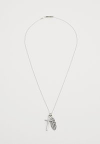 GABRIEL PENDANT NECKLACE UNISEX - Grandinėlė - silver-coloured