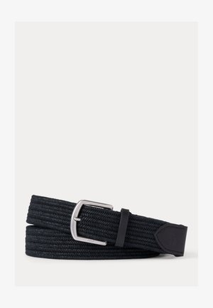 Polo Ralph Lauren, LEATHER-TRIM BRAIDED BELT - Cinturón trenzado - black