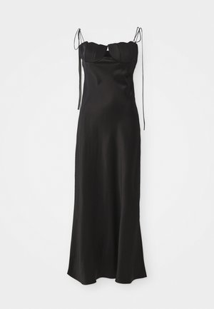 MIDI TULIP DRESS - Vestido de cóctel - black