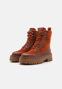 Sam Edelman ELLIOT - Gležnjače s platformom - frontier brown/rich cognac