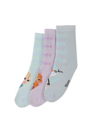 3 PACK SET EISKÖNIGIN - Socks - mehrfarbig