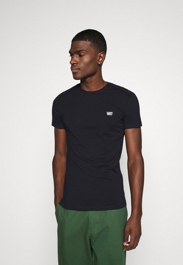 SUPER SLIM FIT - T-shirt basic - ink blu