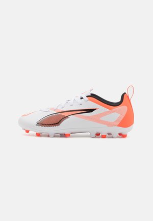 ULTRA 5 PLAY MG JR UNISEX - Scarpe da calcetto con tacchetti - white/black/glowing red