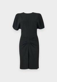 GATHERED WAIST MINI DRESS - Φόρεμα ημέρας - black