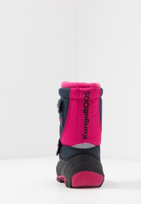 KangaROOS BEAN II - Vinterstøvler - dark navy/daisy pink