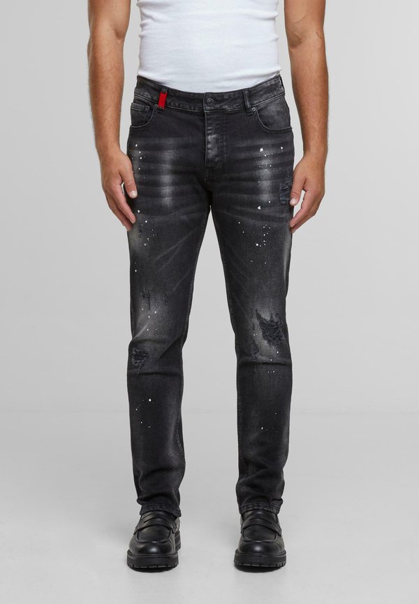 CARLOS DESTROYED SLIM FIT - Jeans Tapered Fit - anthracite