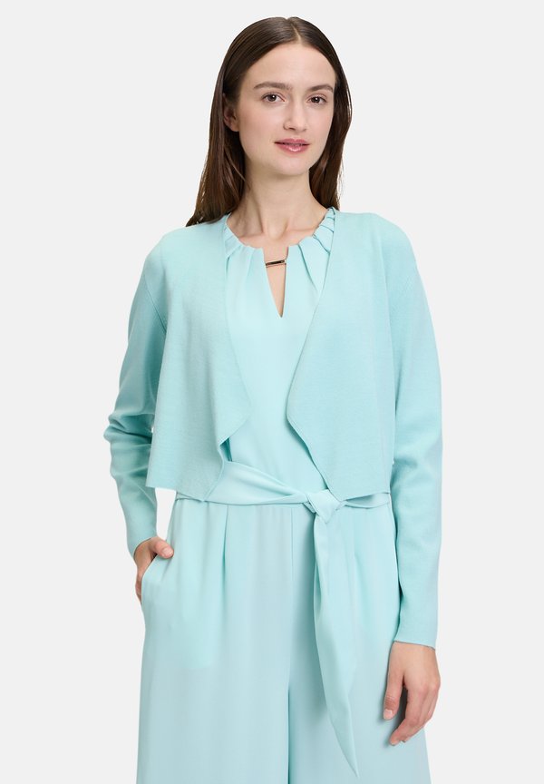 Strickjacke - pastel turquoise