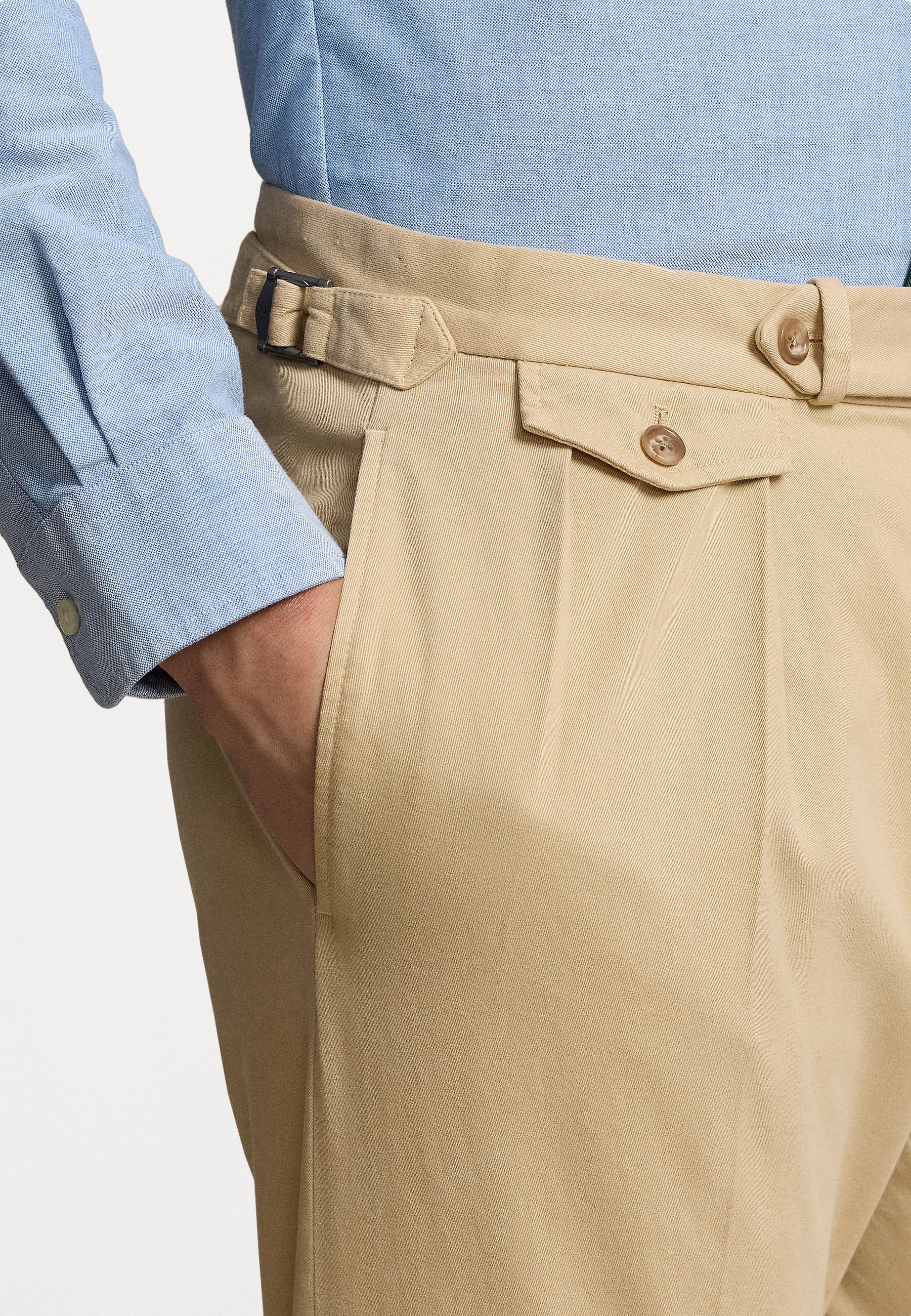 パンツ CHINO TROUSERS GARMENT DYED size2 Men's Pale Grey Garment Dyed Cotton Stretch Slim Fit Chinos