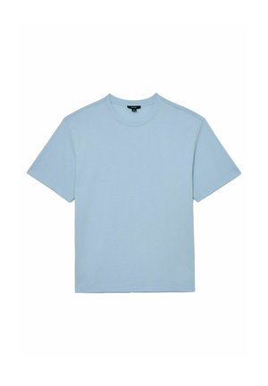 Reiss, REGULAR FIT - TATE COTTON GARMENT-DYED OVERSIZED T-SHIRT  . - Lihtne T-särk - soft blue