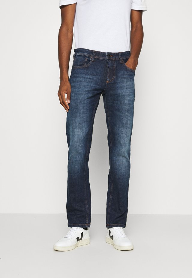 REGULAR - Straight leg -farkut - dark blue used