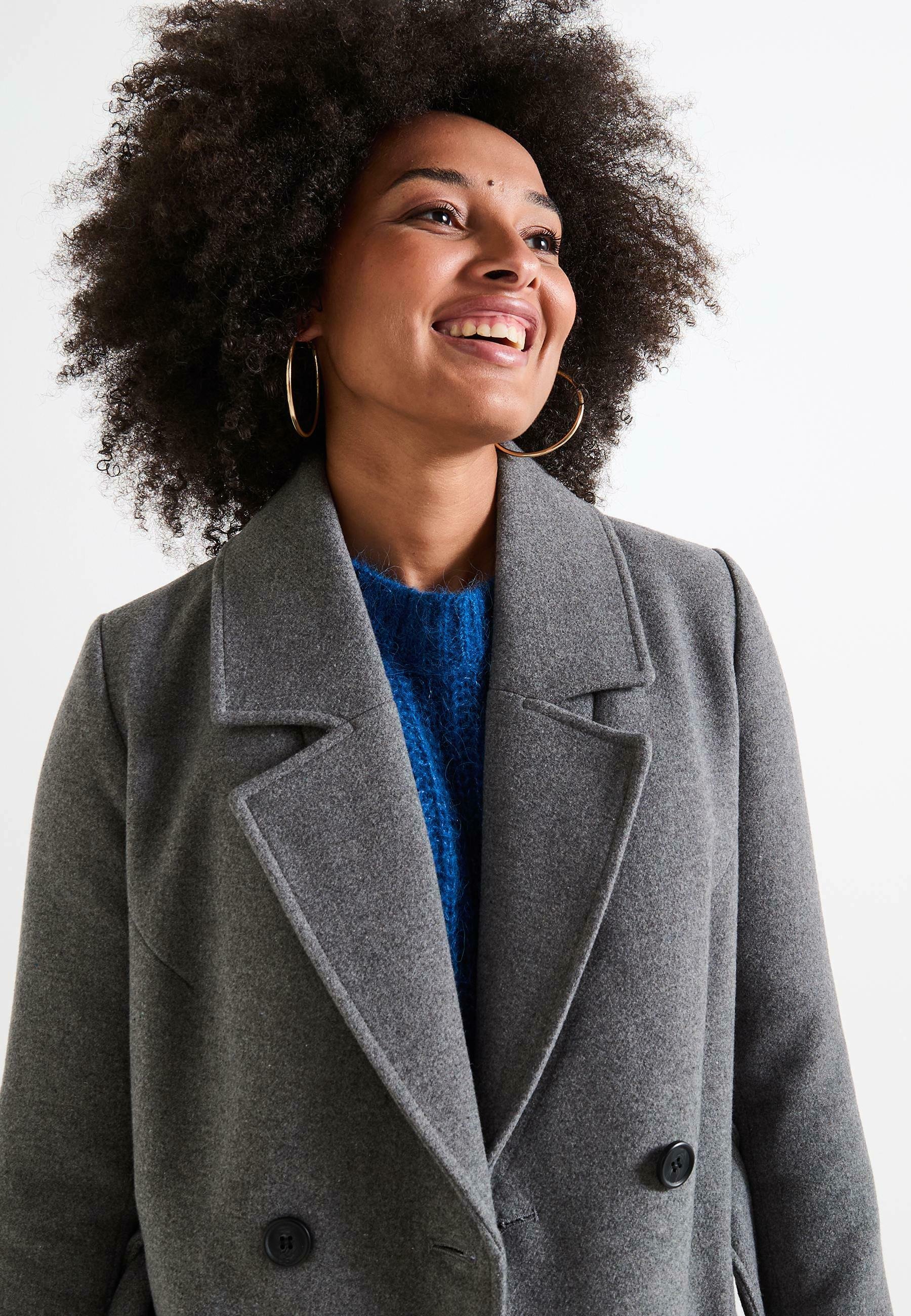 Grain de Malice Gabardina - gris chine/gris jaspeado - Zalando.es