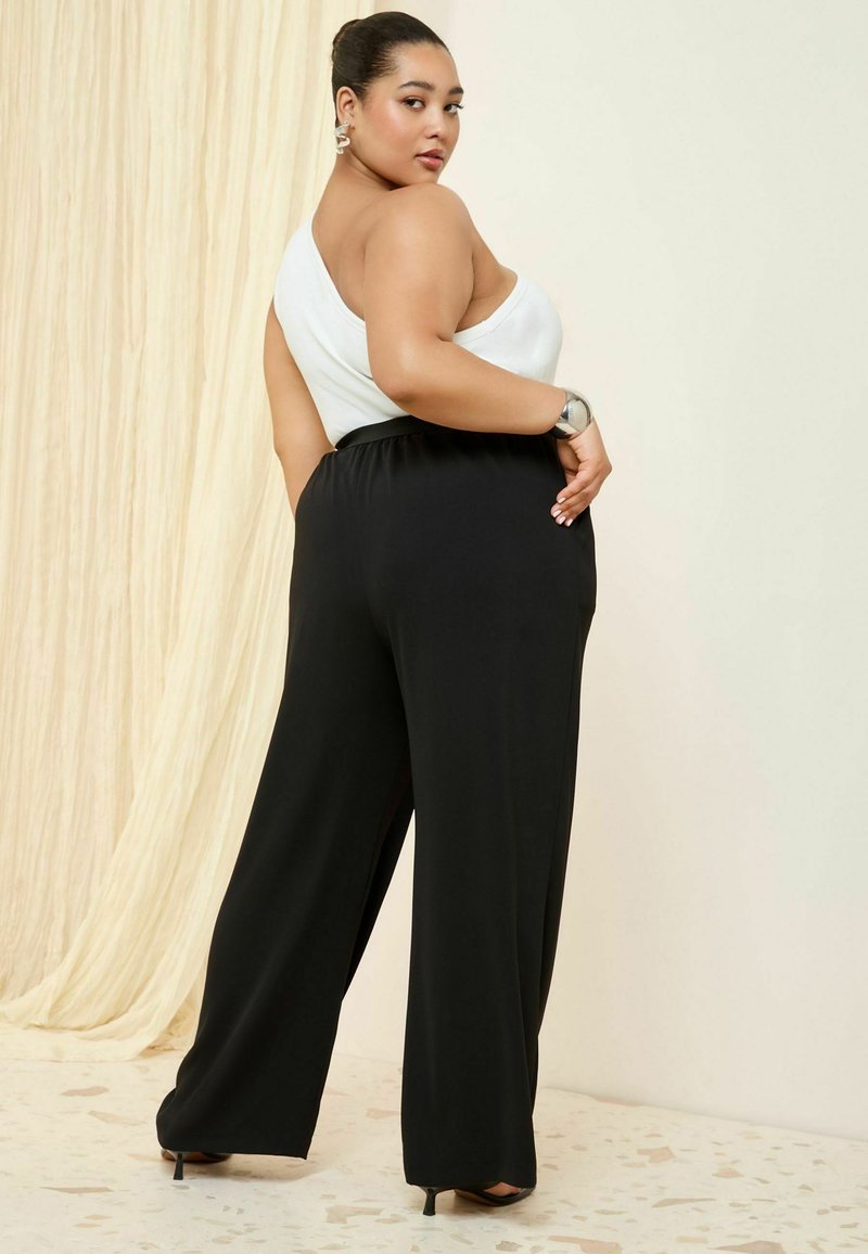 sachin and babi light blue dress Plus Size High Waisted Flare Dress Pants Plus Size Bernadette Split Hem Flare  Leg Pants Fashion To Figure