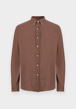 WOVEN SPORT SHIRT - Pluus - nutmeg brown