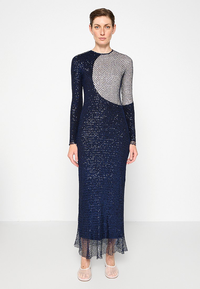 TORY BURCH Maxi-jurk donkerblauw