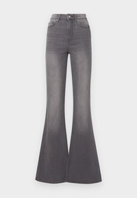 ONLY Women's ONLHENNI Life HW Retro Flared DNM Jeans, Medium Blue Denim, L/32L ONLY Women's ONLHENNI Life HW Retro Flared DNM Jeans, Medium Blue Denim, L/32L