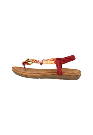 Sandaler m/ tåsplit - rot