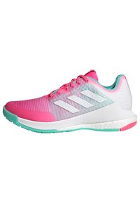 adidas Performance - CRAZYFLIGHT - Volejbalové boty - lucid pink cloud white flash aqua Miniatura obrázku 1