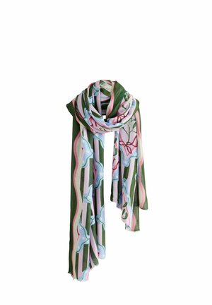 Next, LIGHTWEIGHT SCARF - Scarf - multi mistletoe stripe