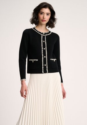 Luisa Spagnoli MEGADUCA - Adīta jaka - nero panna