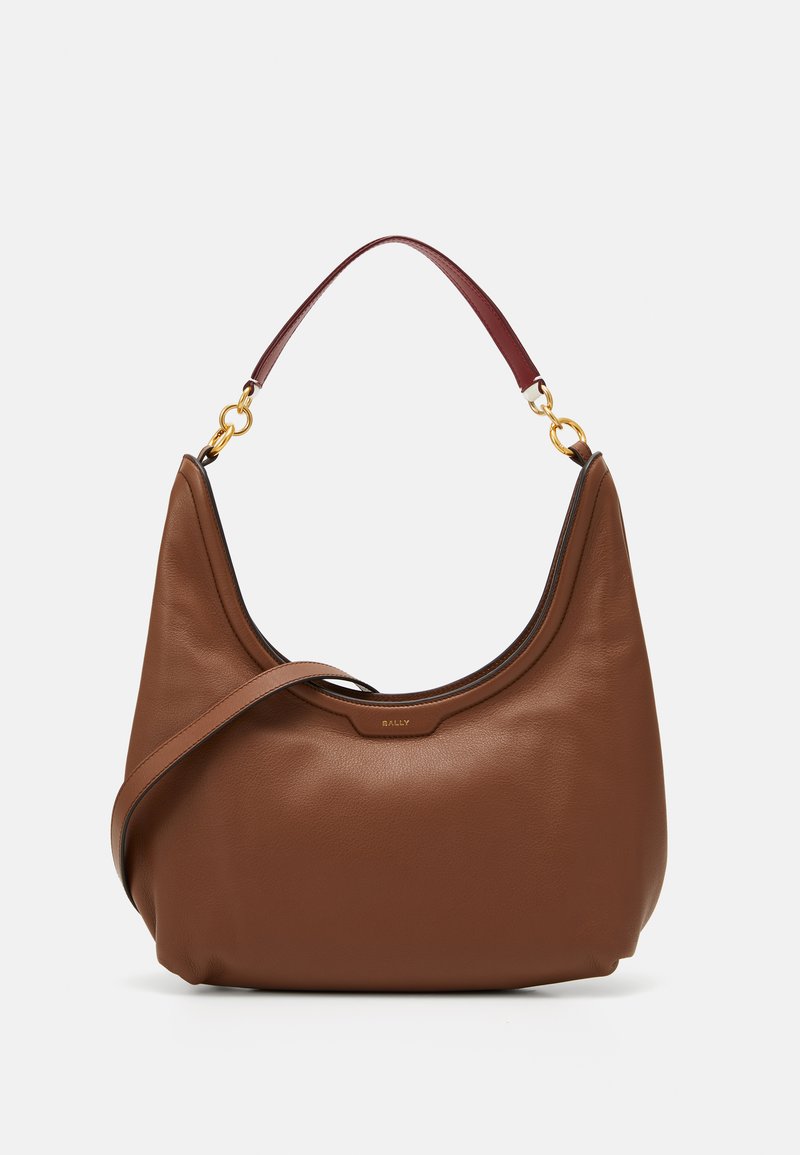 Bally CODE HOBO SHOULDER BAGS - Sac bandoulière - cuero/oro