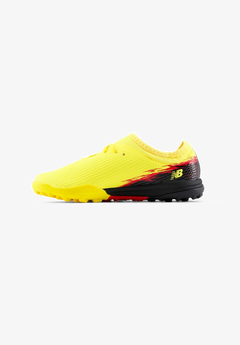 New Balance FURON TEAM JNR TF V8 - Baskets basses - punch yellow black