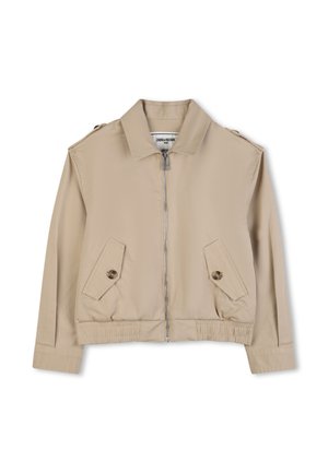 MIT REISSVERSCHLUSS - Lichte jas - beige fonce