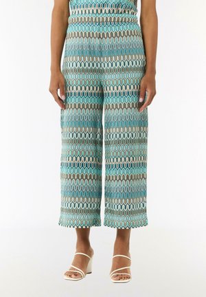 CULOTTE IN OPTIK - Pantaloni - pastelltürkis