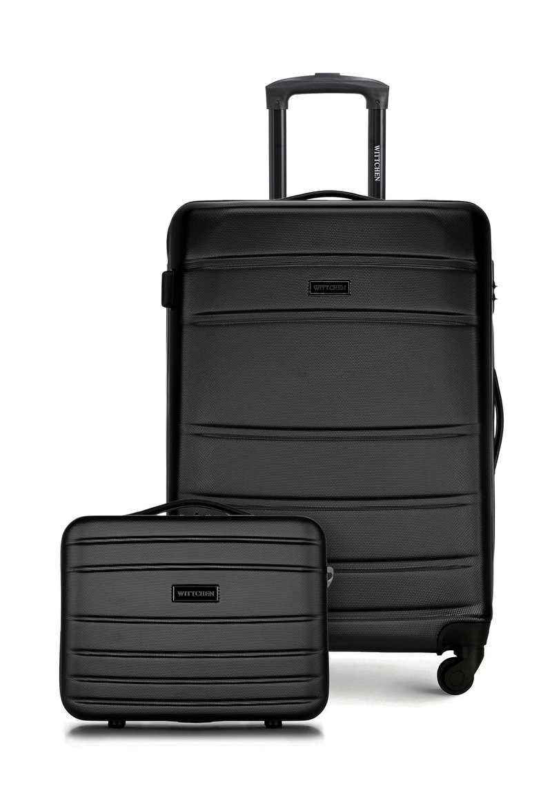WITTCHEN MEDIUM SUITCASE AND COSMETIC CASE MADE OF TEXTURED UNISEX SET ...