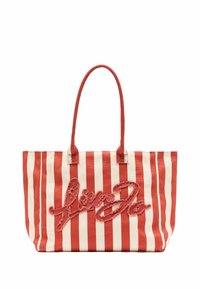 STRIPED  - Bolso shopping - red